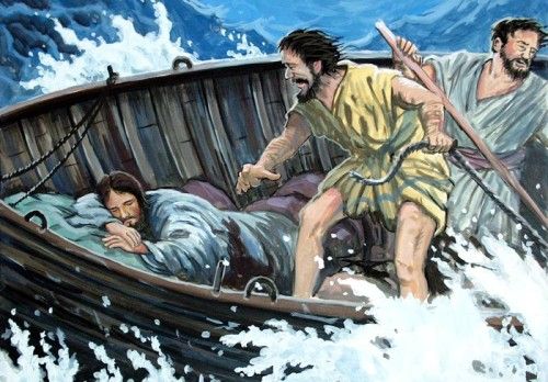 When Jesus sleeps in the boat